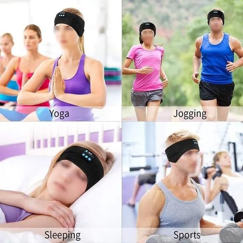 Bluetooth 5.0 Casque Bandeau Sport Bandeaux Sleeping Workout