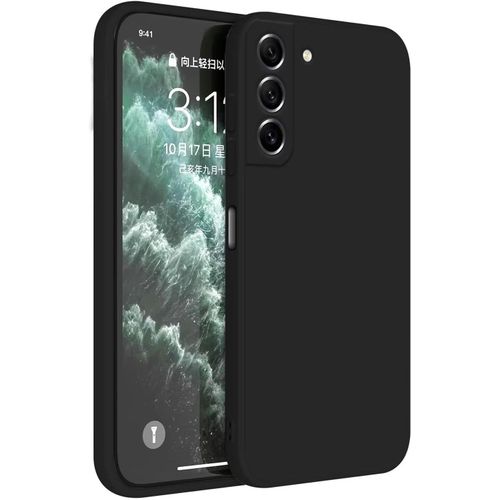 product_image_name-Case-Pochette silicone noir pour Samsung Galaxy S21 fe-1