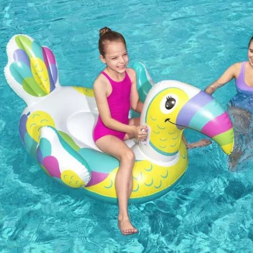 product_image_name-Generic-Matelas Gonflable Toucan Bestway – Bouée Géante pour Piscine et Plage-2