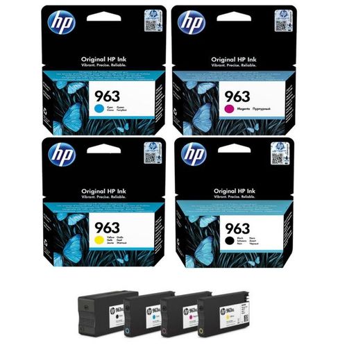 Hp Pack cartouche d'encre 963 compatible avec les imprimantes