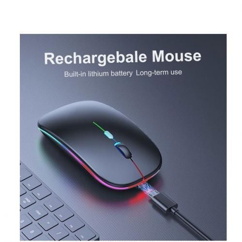 Souris silencieuse sans fil Uiosmuph LED, Algeria