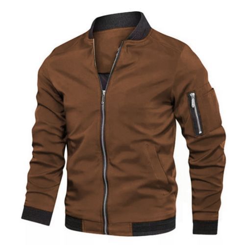 Jacket marron homme hotsell