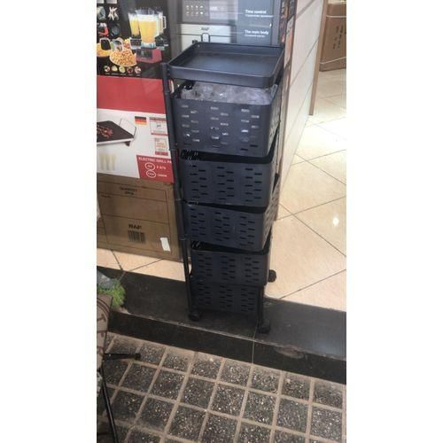 product_image_name-Generic-Rangement Chariot à 5 Étagères en Métal Professionnel de stockage pratique-6