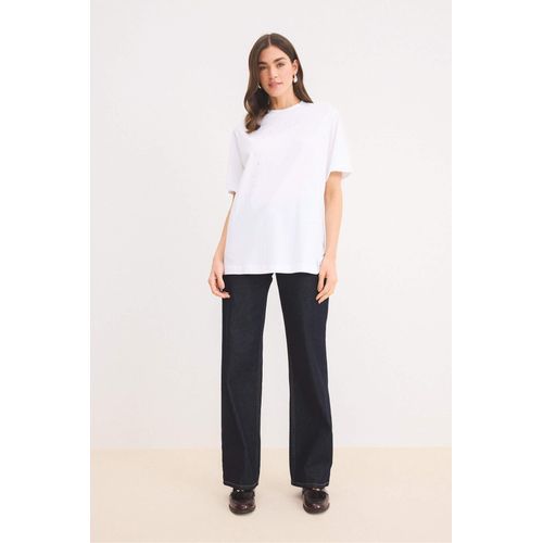 product_image_name-Defacto-تونيكة نص كم قصة عادية بياقة مستديرة-2