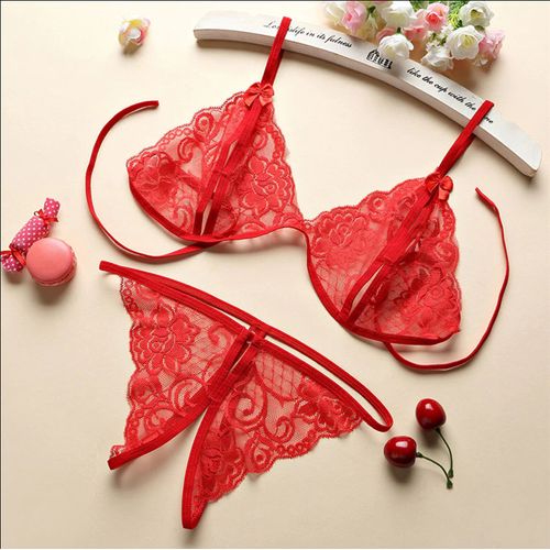 sexy diva Nuisette en dentelle sous vetements erotiques Soutien gorge et Culotte a prix pas cher Jumia Maroc