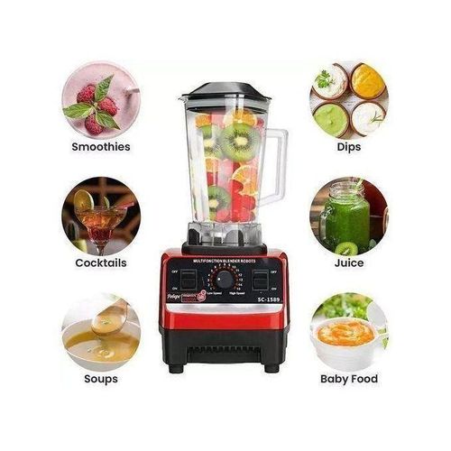 product_image_name-Generic-Blender Puissant Mixeur multifonction, 2,5L Moulin incassable-1