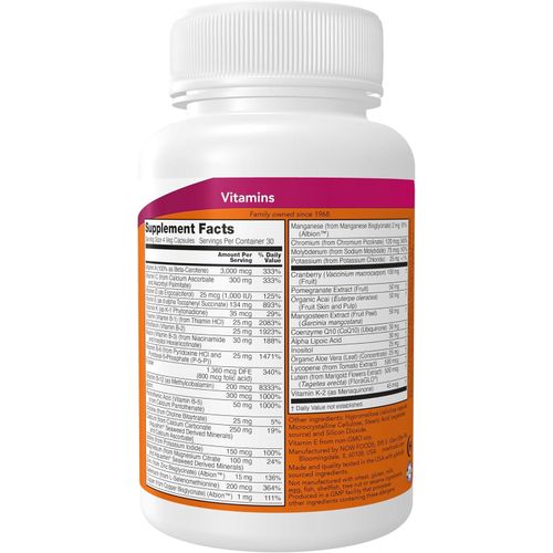 product_image_name-Now Foods-Eve Multivitamin Avec Cranberry Pour Femme,Alpha Lipoic Acid et CoQ10,plus Superfruits Iron-Free 120 Caps-3