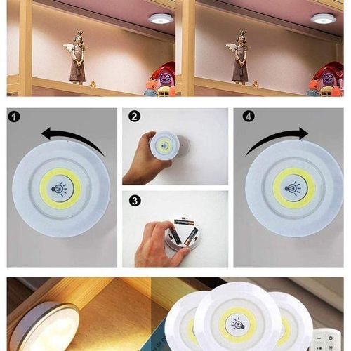 Led Lot de 3 lampes  avec télécommande - image 6