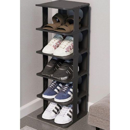 product_image_name-Generic-Support à Chaussures Noire – Style Élégant-2