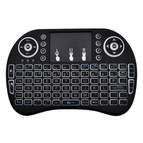 Generic Clavier Sans Fil Lumineux avec Pavé pour TV Box & PC