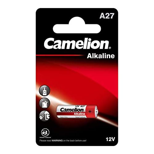 Camelion Pile Alkaline A27 12V Télécommande Voiture Garage GPS