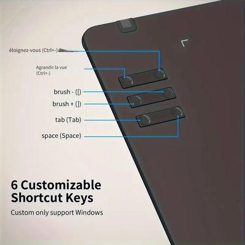 product_image_name-Generic-جهاز تابلت الرسم الرقمي ELFO LARANJA مع قلم - مساحة نشطة 6.69 × 4.21 بوصة، ABS، متوافق مع Android، Mac OS 11.0+، Windows XP/7/8/10، لوحة فن رقمي للكمبيوتر الشخصي، دفتر ملاحظات، لا يحتاج إلى بطارية - أسود-5