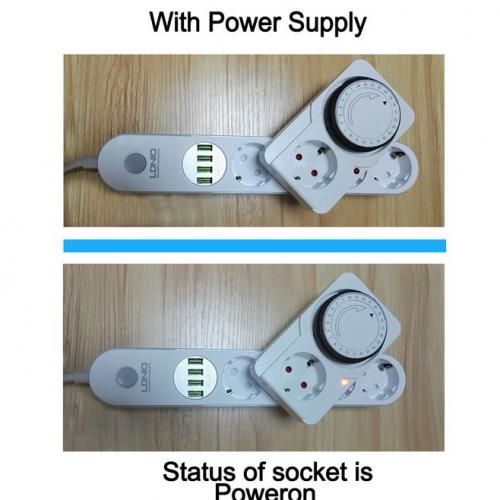 Generic Minuterie électronique prise EU, économie d'énergie 24 h