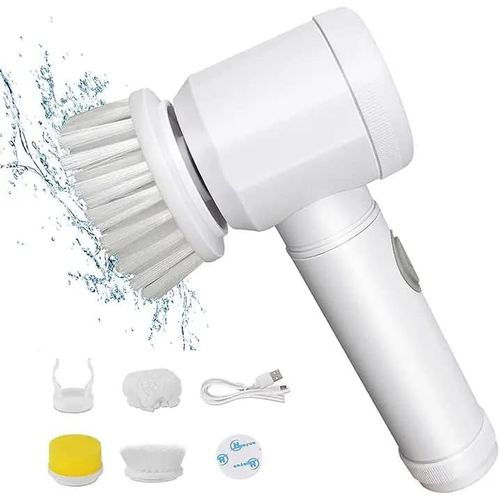 Outil de nettoyage électrique, 3 têtes de brosse, brosse de