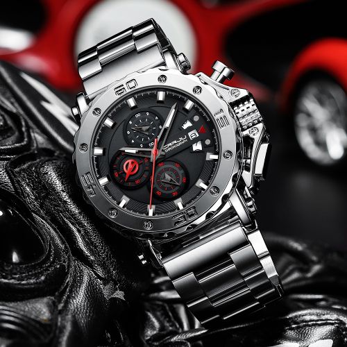 Montre Quartz étanche Chrome pour Moto ou autres - Moto - TopTuning