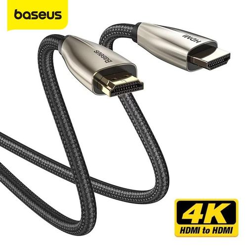 Baseus Cable HDMI Male Vers HDMI Male 4K 60 Hz 3D 18Gbps 1m Haute Qualite Supporte 4K