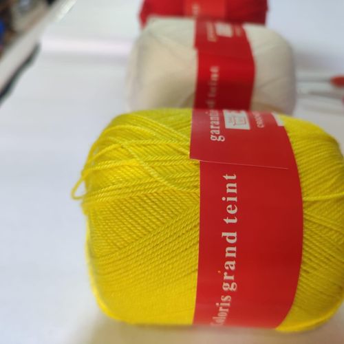 product_image_name-Generic-Kit Broderie avec Fil de Crochets (5 Pelotes) - 2 Crochets (2.5mm et 3mm)-4