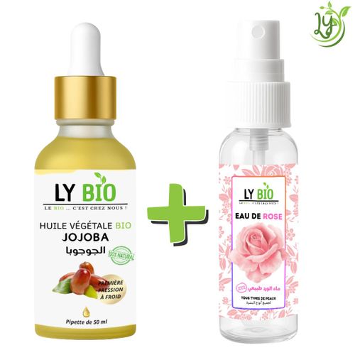 product_image_name-LY BIO-PACK HUILE JOJOBA 50ML - PIPETTE + EAU DE ROSE 100ML-1