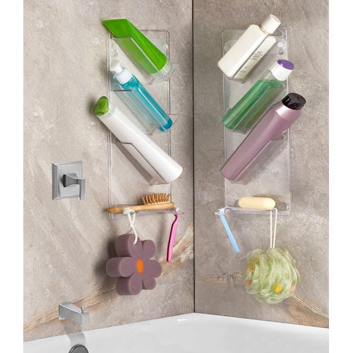 Organisateur de salle de bain Douche Caddy 2 Pack Étagères de bain