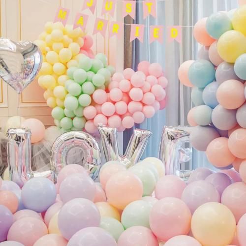 Ballons Pastel Pour Les Célébrations De Décoration De Fête Et Anniversaire