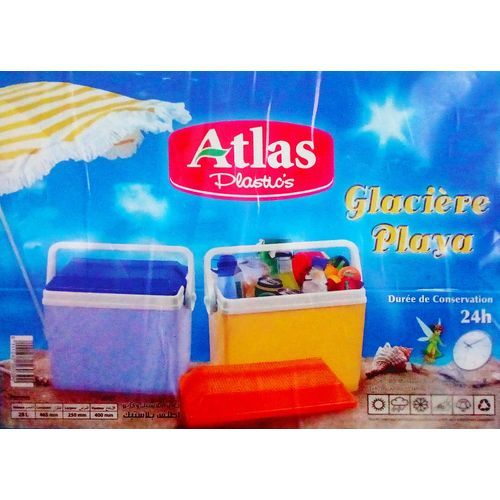 product_image_name-Atlas-مبرد بلاستيكي معزول سعة 28 لتر، ثلاجة للتخييم للساخنة والباردة Glacière Isotherme 28L, réfrigérateur de camping pour Chauds & Froids -3