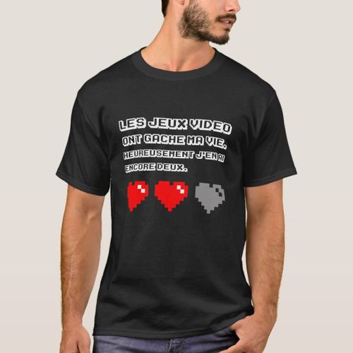 T shirt new arrivals jeux video
