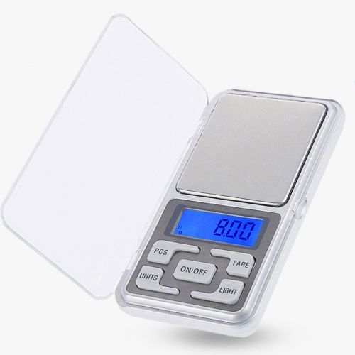 Balance de précision de Bijoux et cuisine 500g / 0.01g (blanc