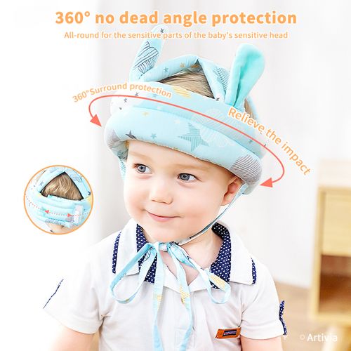 Generic Casque de sécurité pour bébé, casquette de protection Anti