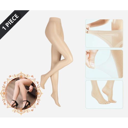 product_image_name-Generic-مجموعة من 1 جوارب طويلة للنساء - أنيقة ورقيقة للغاية، بخطوط أنيقة. غير قابل للانزلاق، مرن ومريح-1