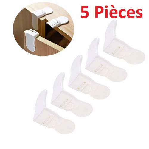 product_image_name-Generic-(5 قطع) قفل أمان للخزانة، مانع للضغط على الخزانات للأطفال والرضع-1