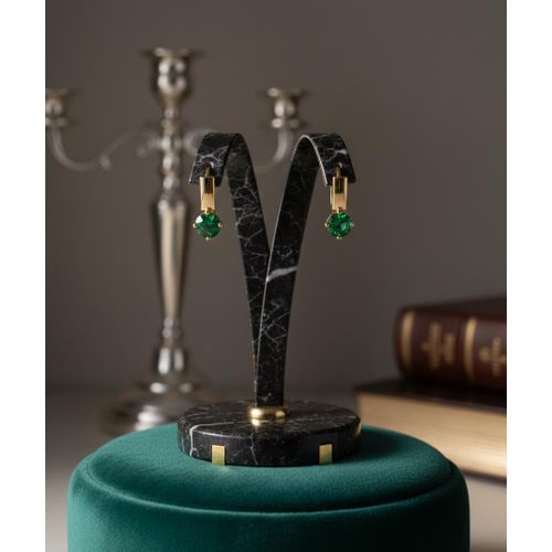 product_image_name-Xuping Jewelry-Boucles d'oreilles cristal vert XP -1