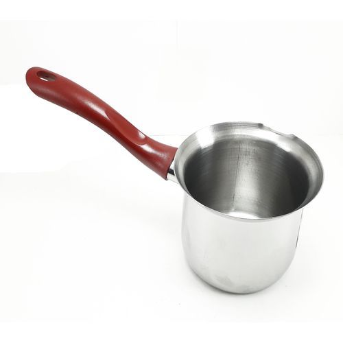 Lamacom Pot à lait Inox - Pichet à café & lait & boissons chaudes en Inox  400ml à prix pas cher