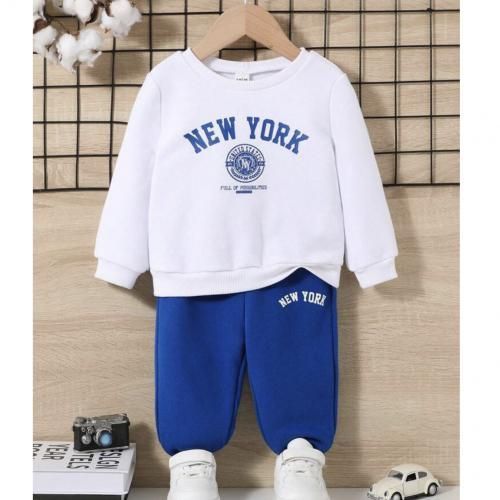 Generic Ensemble sweat 2 pi ces pour gar on coton sweat et