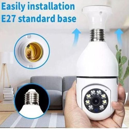product_image_name-Generic-كاميرا مراقبة ذكية مدمجة في مصباح - واي فاي 5G، فل اتش دي 1080P، تتبع تلقائي-1