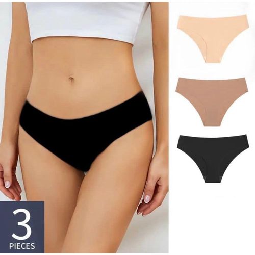 Generic Culotte Invisible sans Trace pour Femme (packe 3 pièces ),  Sous-Vêtement Sexy, Haute Qualité, Offre Spéciale. à prix pas cher