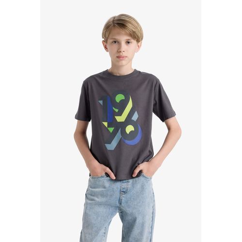 product_image_name-Defacto-تي شيرت مطبوع بأكمام قصيرة وياقة دائرية للأولاد-6