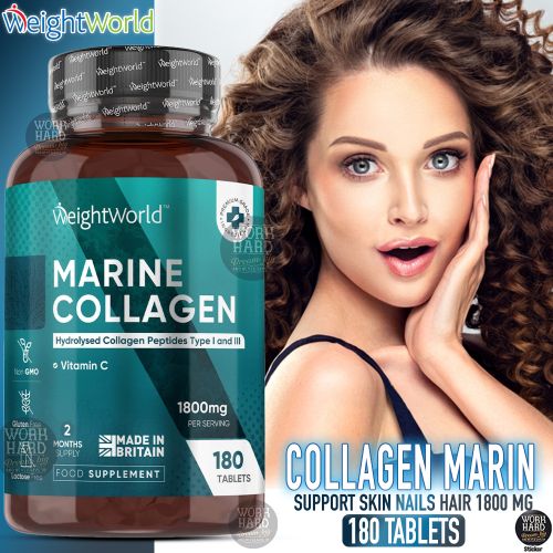 product_image_name-WeightWorld-Collagen Marine Peptides Type 1 & 3, 1800mg ,Sante peau,os ,articulations-1