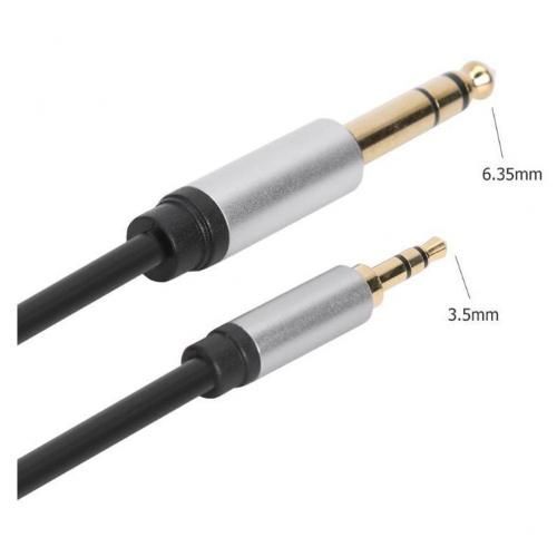 Câble audio TRS mâle 3,5 mm 3,5 mm mâle vers jack 6,35 stéréo mâle