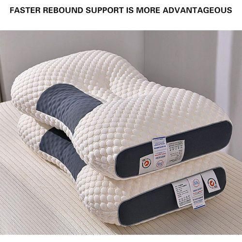 product_image_name-Generic-وسادتان عنقوديتان تقويميتان من الفوم الذاكر للنوم المريح وتخفيف الألم-1