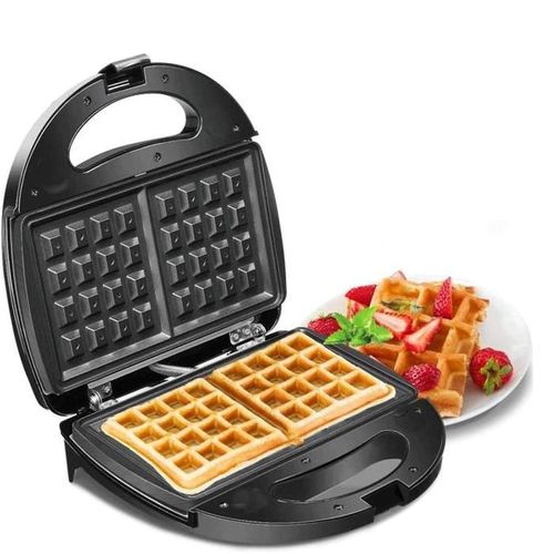 Gaufrier appareil à Panini 4 empreintes Sweet Waffle à Prix Carrefour