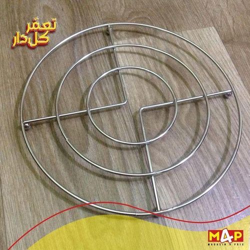 product_image_name-Generic-Support Métallique Rond Argenté-2