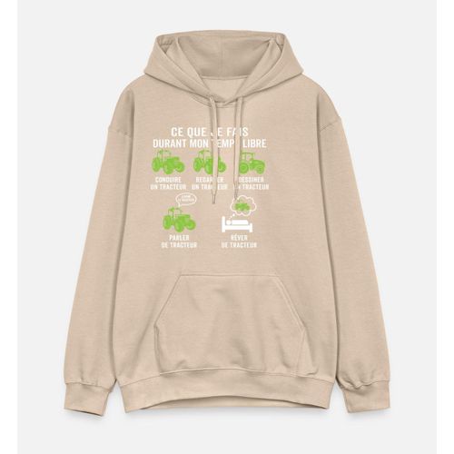 product_image_name-Generic-ce que je fais pendant mon temps libre tracteur Sweat à capuche Hoodies-1