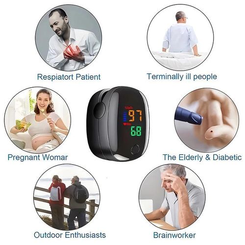 product_image_name-Generic-Rohs مشبك الأصابع مقياس معدل ضربات القلب قياس الأوكسيمترية طرف الإصبع مراقب قيمة PI نبض جوهرة سوداء أوكسي متر مراقب معدل ضربات القلب المحمول-6