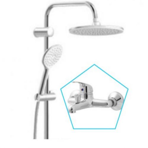 Generic Ensemble colonne douche avec mitigeur douche et Douchette