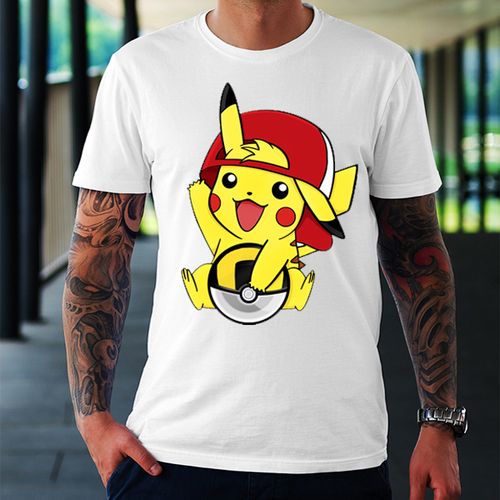 Shirt pikachu sales