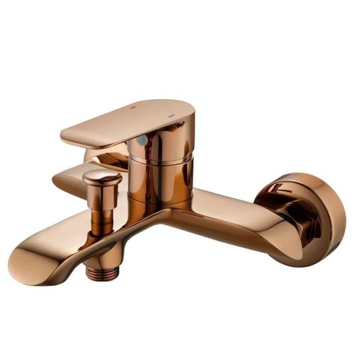 product_image_name-Ferri-خلاط حوض استحمام ودش للحمام باللون الذهبي الوردي مع دش مرن، حامل رأس دش نحاسي للحمام-3