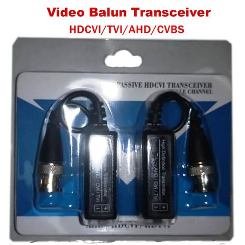 Video Balun Transceiver Adaptateur Via Câble Réseau AHD HDCVI TVI CVBS