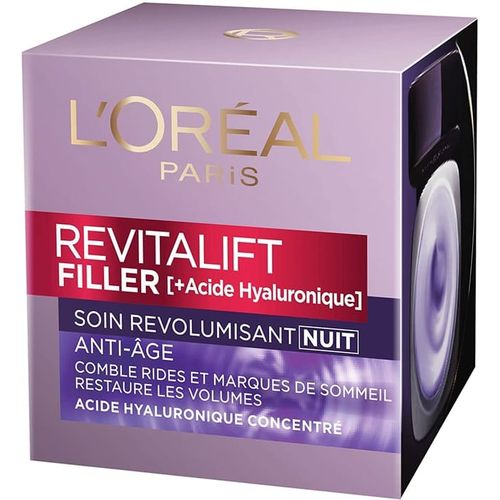 Loréal Paris Skin Expert Revitalift Filler Ha Soin Nuit Revolumisant Anti Age 50ml à Prix 9261