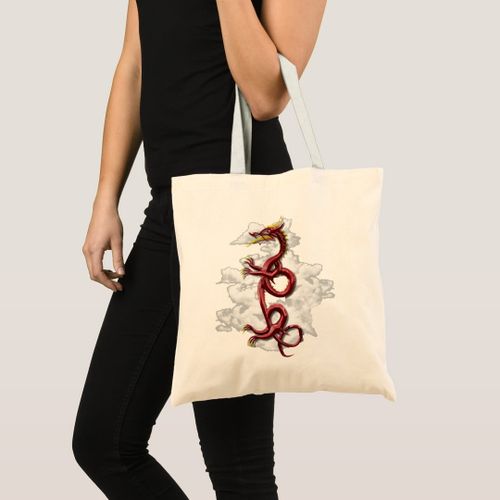 product_image_name-Generic-Tote Bag Dragon Oriental Unique, haute qualité-3