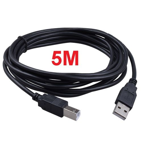 product_image_name-Generic-Printer Scanner Câble 5.0 mètres // Câble Imprimante 5m // Usb A - B Mâle Mâle-1
